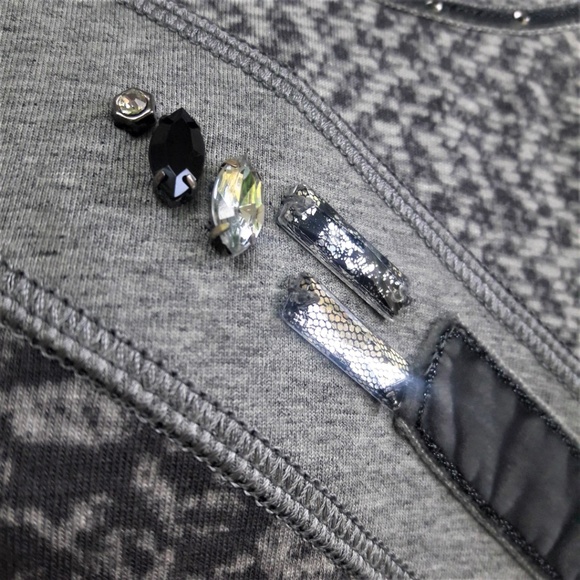 Rabe Pullover Top Embellished Sequins Bejeweled 10 - Picture 3 of 8